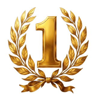 1 place winner badge